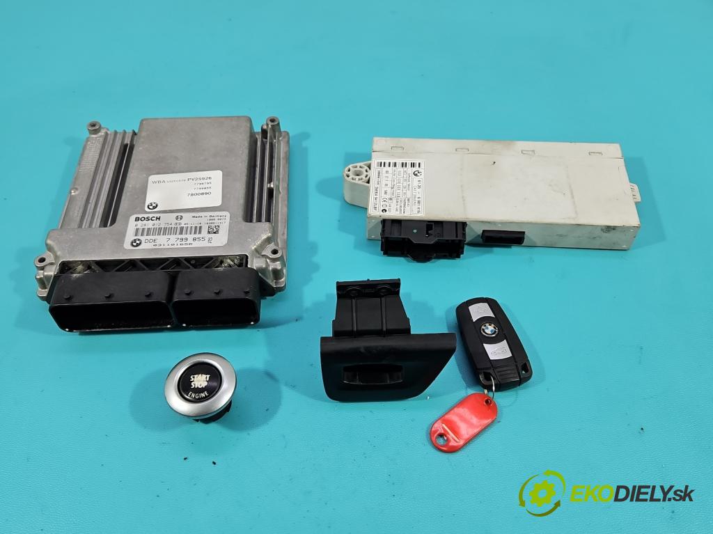 Bmw 1 E87 2004-2011 2.0d 150 HP manual 110 kW 1995 cm3 5- riadiaca jednotka motora 0281012754