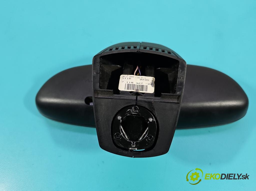 Bmw 1 E87 2004-2011 2.0d 150 hp manual 110 kW 1995 cm3 5- zpětné zrcátko vnitřní 7118327-04 (Vnitřní zpětné zrcátko)