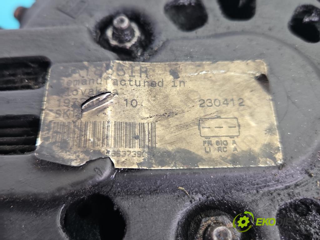 Mazda 3 I BK 2003-2009 1.6 citd 109 HP manual 80 kW 1560 cm3 5- Alternator  (Alternátor)