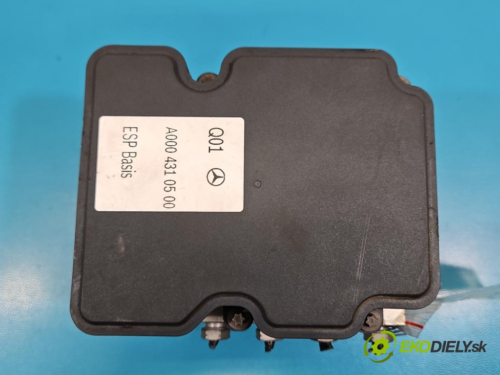Mercedes B W246  2011-2018 2.1 cdi 136 HP automatic 100 kW 2143 cm3 5- čerpadlo abs 0265956006 (Pumpa ABS)