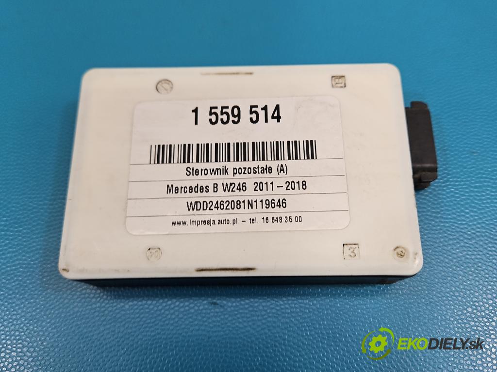 Mercedes B W246  2011-2018 2.1 cdi 136hp automatic 100 kW 2143 cm3 5- řídící jednotka A0009052504