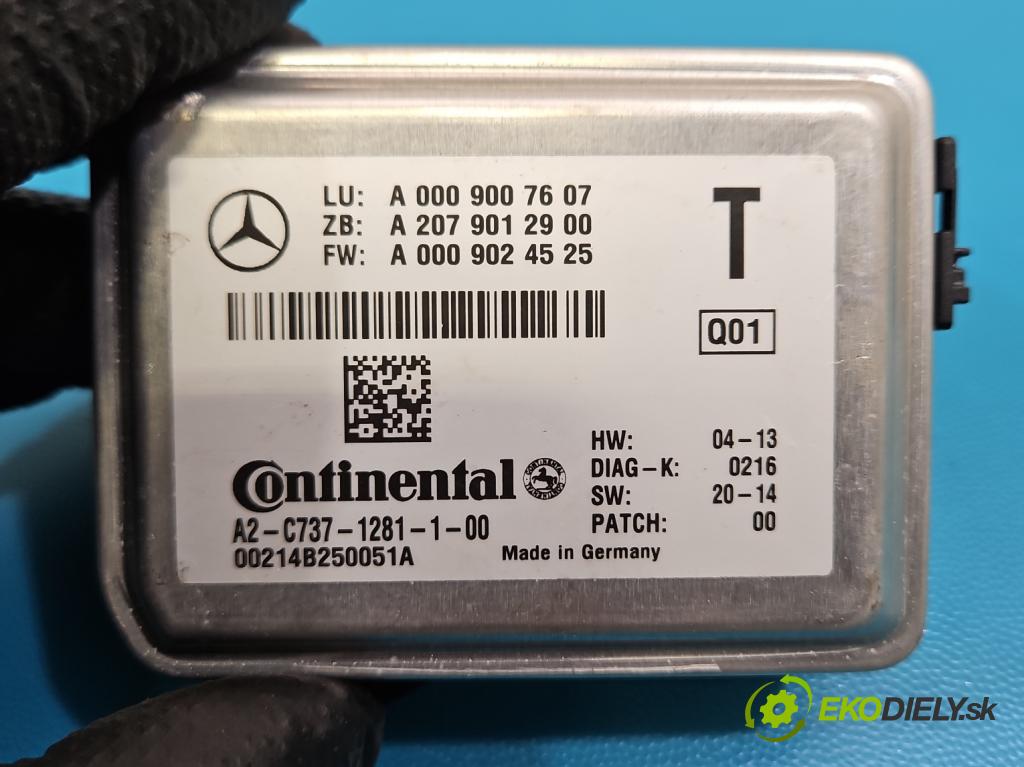 Mercedes B W246  2011-2018 2.1 cdi 136 HP automatic 100 kW 2143 cm3 5- Kamera predné A0009007607