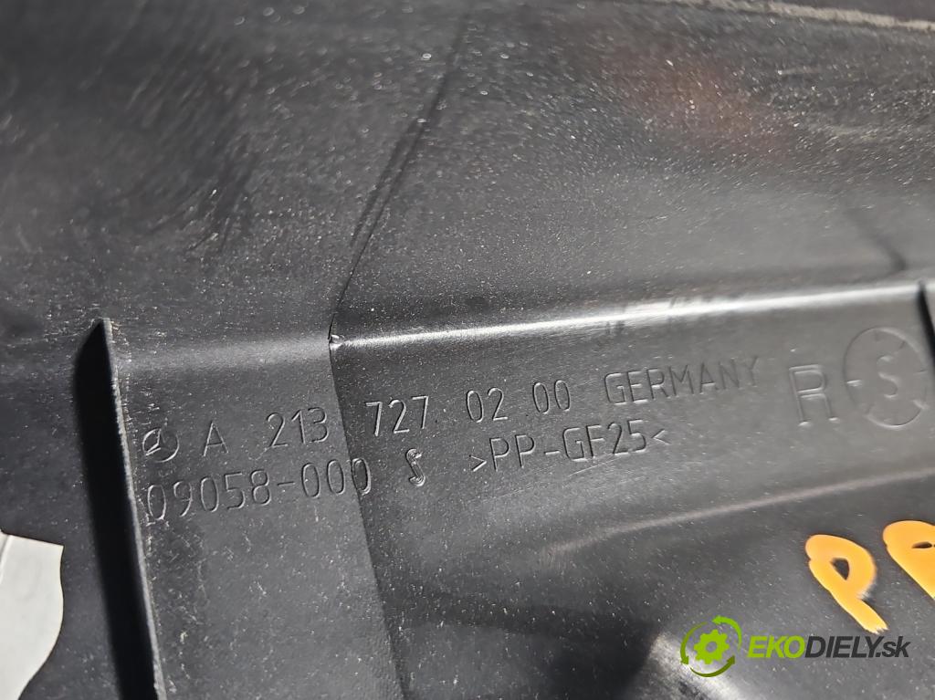 Mercedes E W213 2016-2023 2.0 CDI 194KM: automatic 143 kW 1950 cm3 4- lišta dvere predné pravé A2137270200