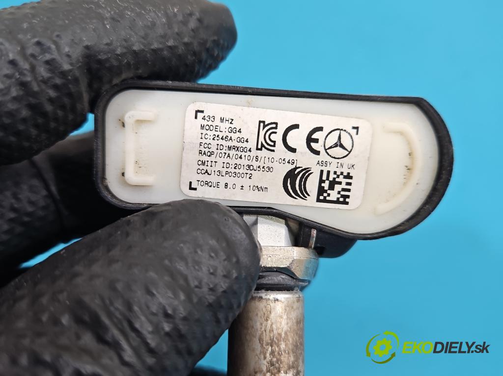 Mercedes B W246  2011-2018 2.1 cdi 136 HP automatic 100 kW 2143 cm3 5- snímač tlak: pneumatika 2013DJ5530 (Snímač tlaku v pneumatike)