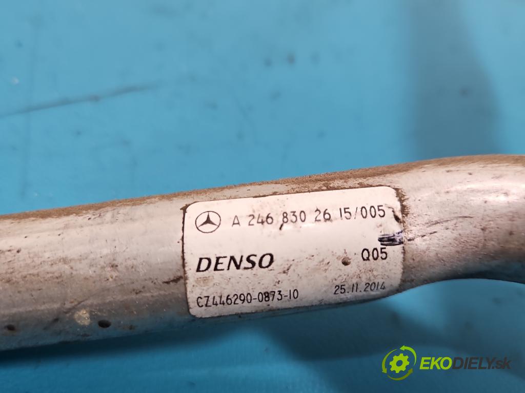 Mercedes B W246  2011-2018 2.1 cdi 136 HP automatic 100 kW 2143 cm3 5- rúrka klimatizácie A2468302615