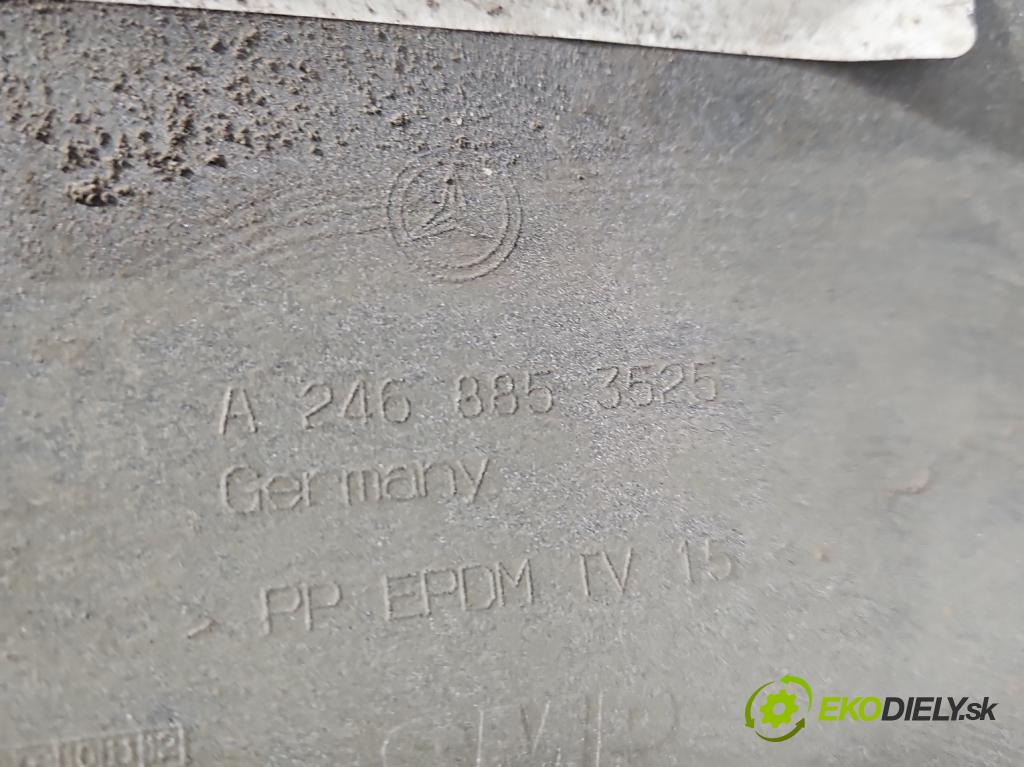 Mercedes B W246  2011-2018 2.1 cdi 136 HP automatic 100 kW 2143 cm3 5- nárazník zadné A2468853525 (Kľučka dverí ostatné)