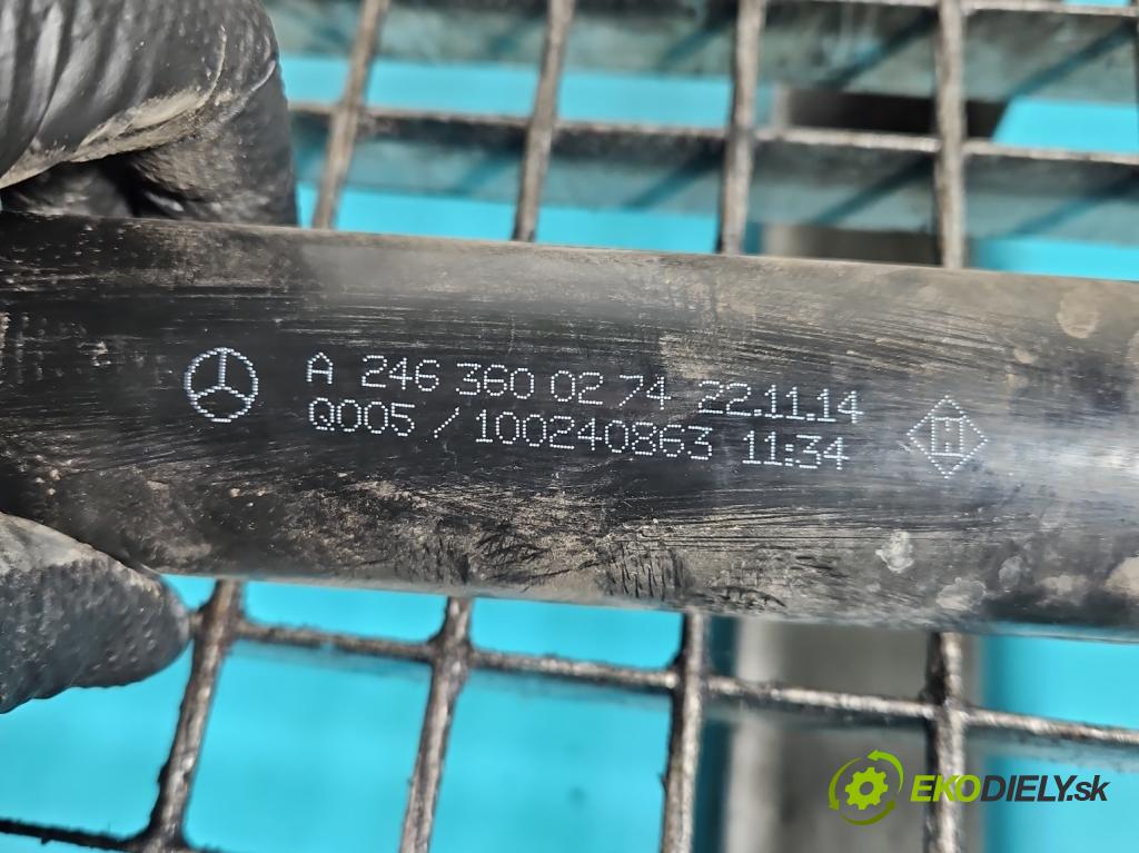 Mercedes B W246  2011-2018 2.1 cdi 136 HP automatic 100 kW 2143 cm3 5- poloos predné pravé A2463600274