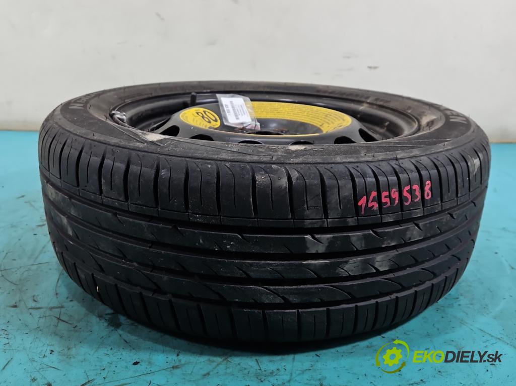 Skoda Octavia III 2013- 2.0 TSI DKZA 190 hp automatic 140 kW 1984 cm3 5- kolo náhradní 16"