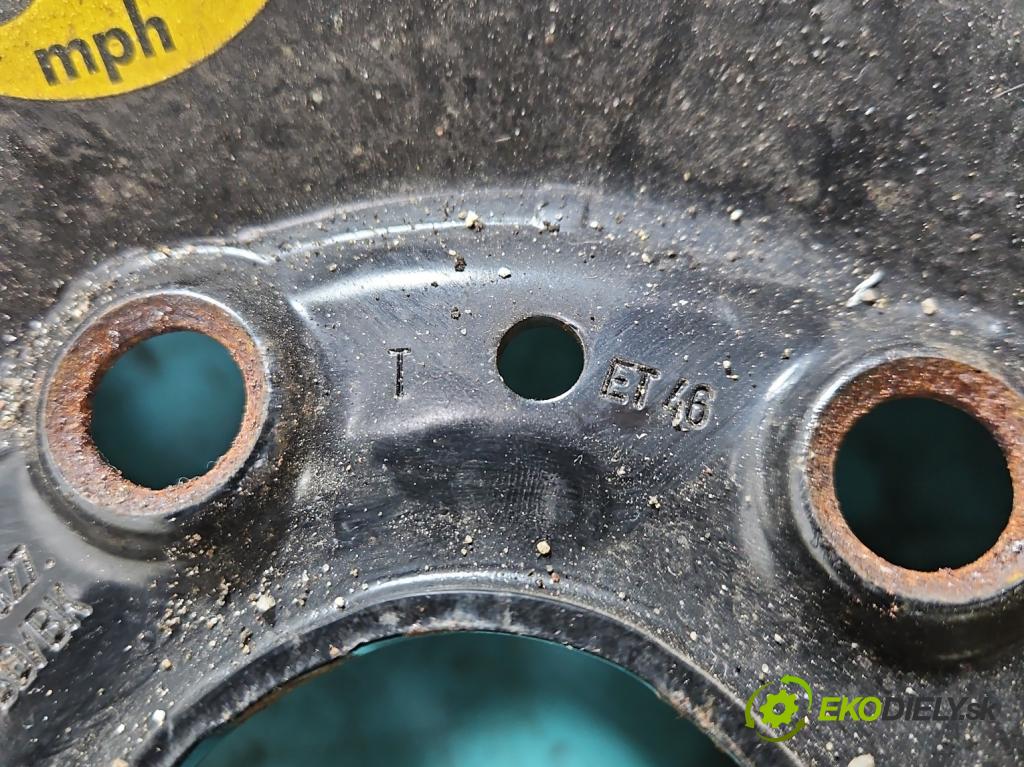 Skoda Octavia III 2013- 2.0 TSI DKZA 190 hp automatic 140 kW 1984 cm3 5- kolo náhradní 16"