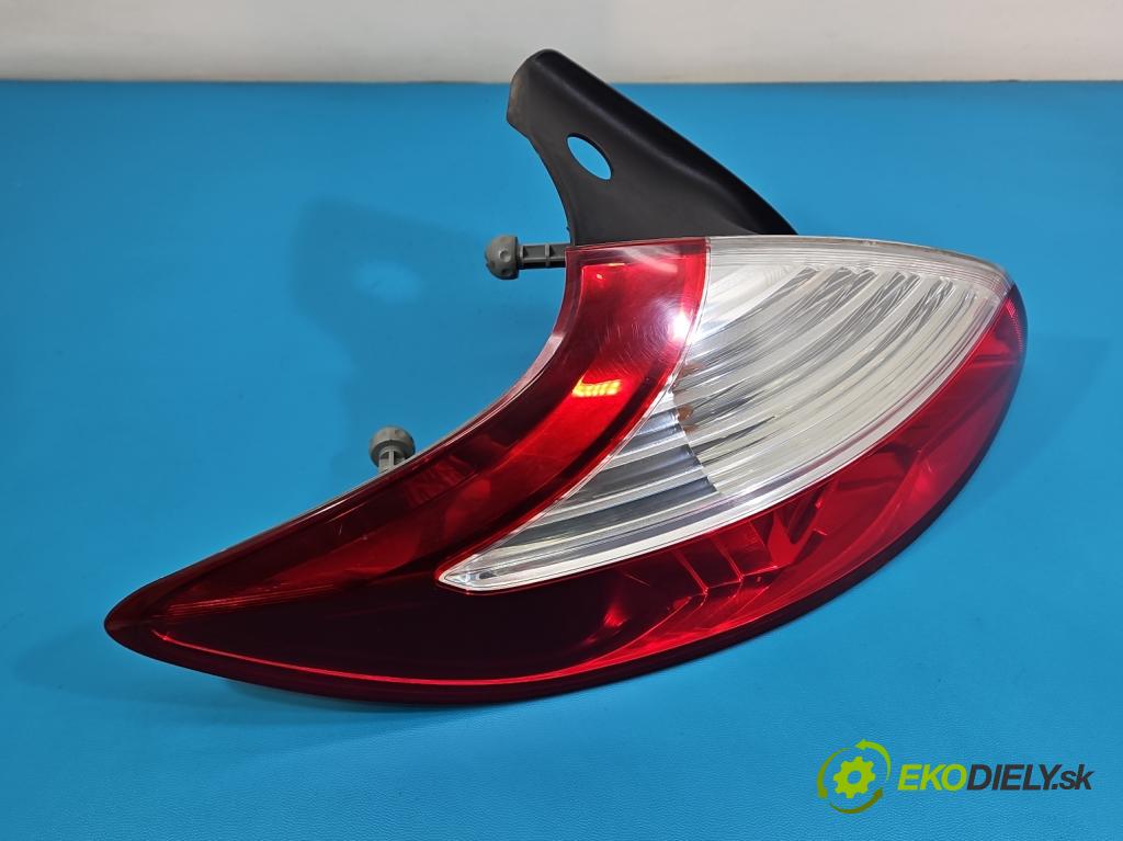 Renault Megane III 2008-2016 1.6 16V 110 HP manual 81 kW 1598 cm3 5- svetlo / reflektor zadné ľavé 265550007R (Kľučka dverí ostatné)