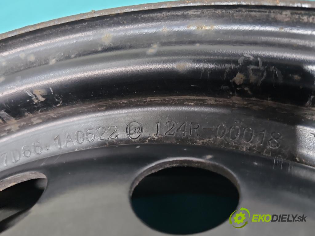 Renault Megane III 2008-2016 1.6 16V 110 HP manual 81 kW 1598 cm3 5- Disk oceľový 16"