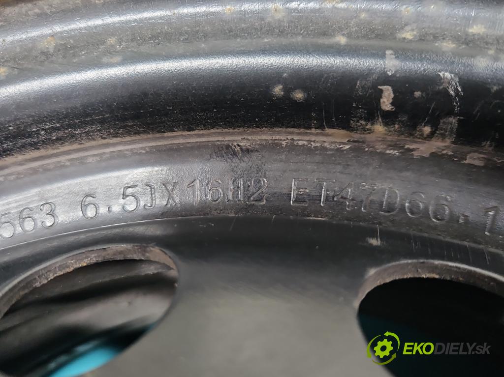 Renault Megane III 2008-2016 1.6 16V 110 HP manual 81 kW 1598 cm3 5- Disk oceľový 16"