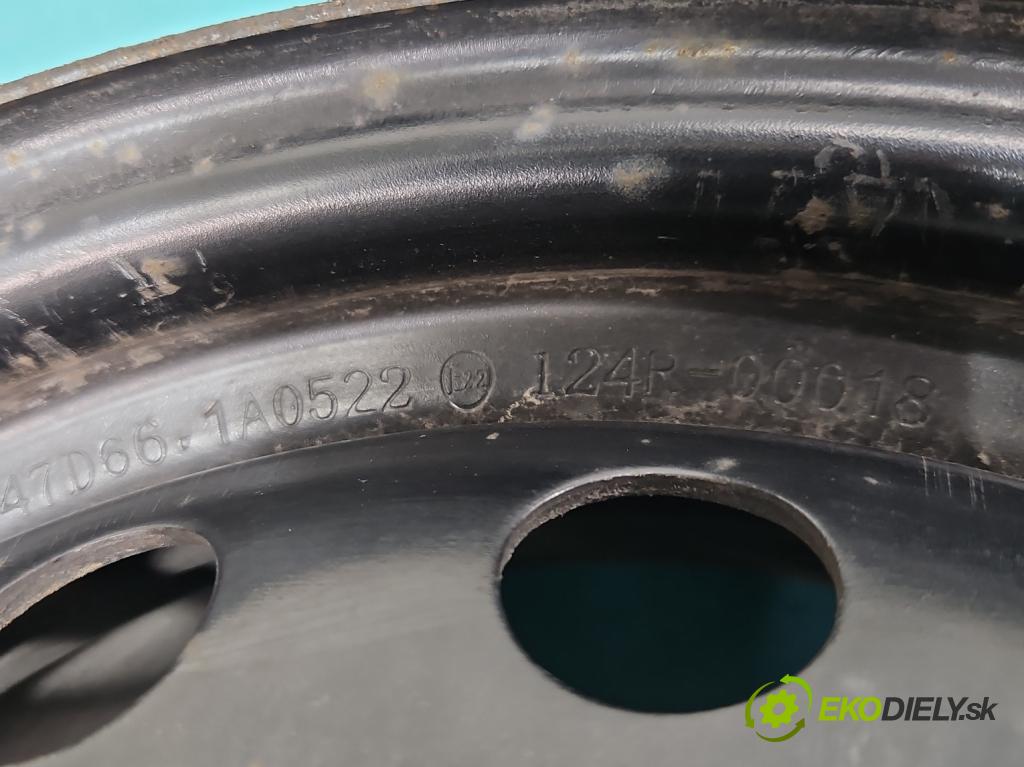 Renault Megane III 2008-2016 1.6 16V 110 HP manual 81 kW 1598 cm3 5- Disk oceľový 16"