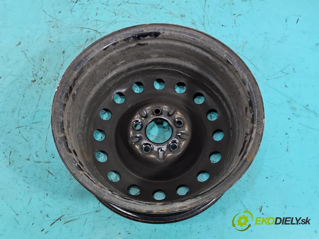 Renault Megane III 2008-2016 1.6 16V 110 HP manual 81 kW 1598 cm3 5- Disk oceľový 16"