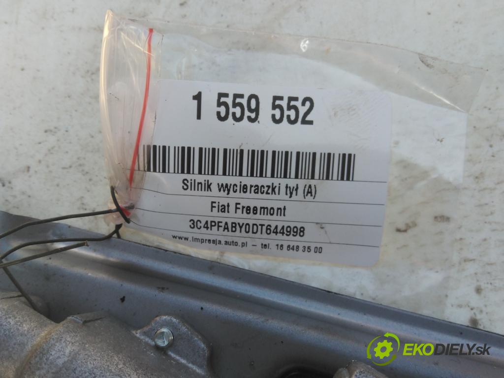 Fiat Freemont 2.0 jtd 170 HP manual 125 kW 1956 cm3 5- motor stieračov zadné 259600-1322