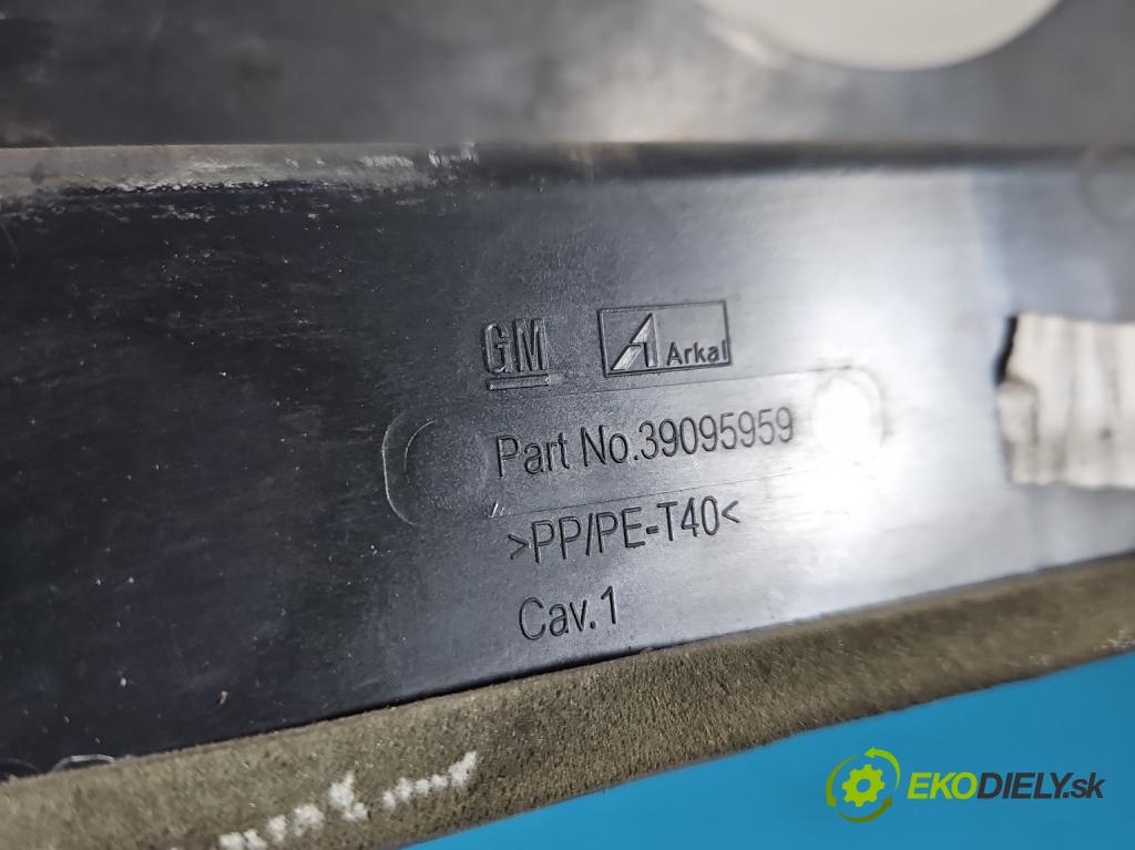 Opel Insignia B 2017-2022 2.0 T 260 hp automatic 191 kW 1998 cm3 5- torpédo 39126649 (Plast pod čelním sklem)