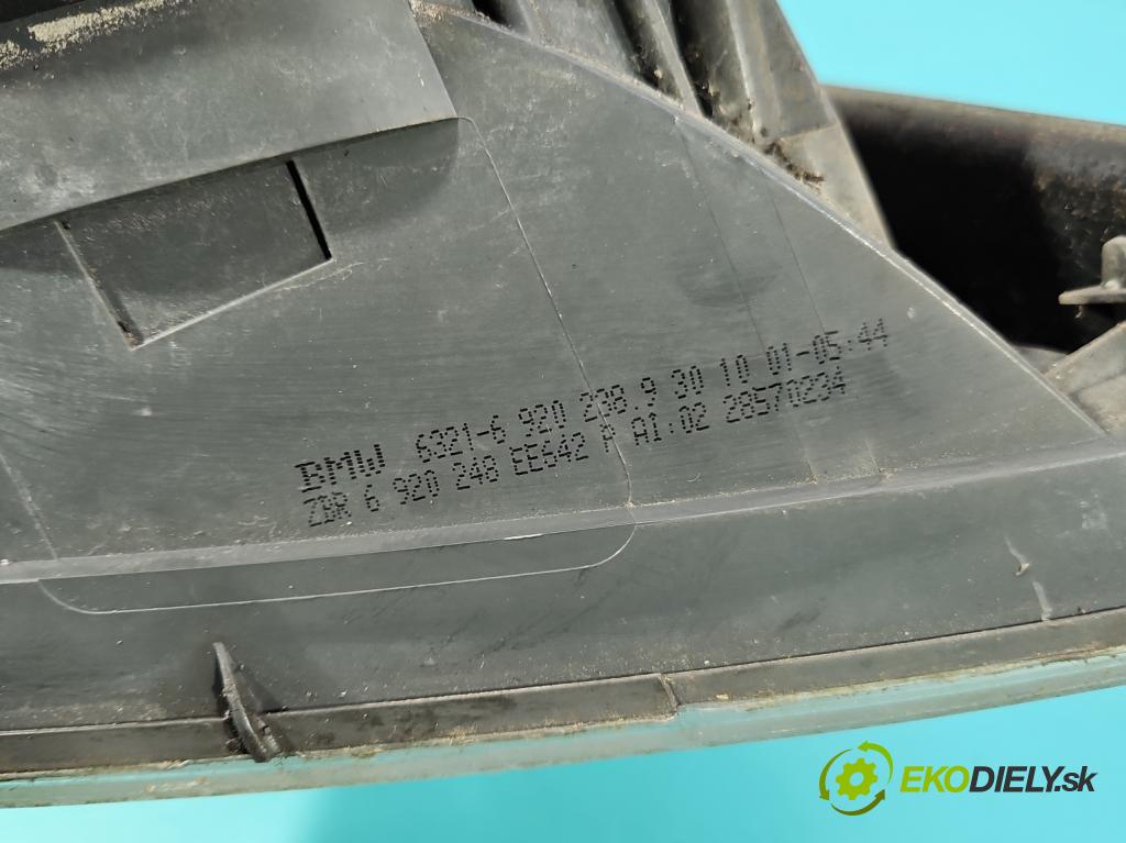 Bmw 3 E46 1998-2007 1.8 16V 116 HP manual 85 kW 1796 cm3 3- svetlo / reflektor zadné pravé 6920238 (Kľučka dverí ostatné)