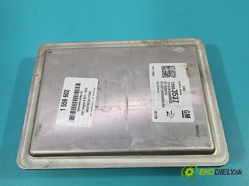 Opel Insignia B 2017-2022 2.0 T 260 HP automatic 191 kW 1998 cm3 5- riadiaca jednotka motora 12683537