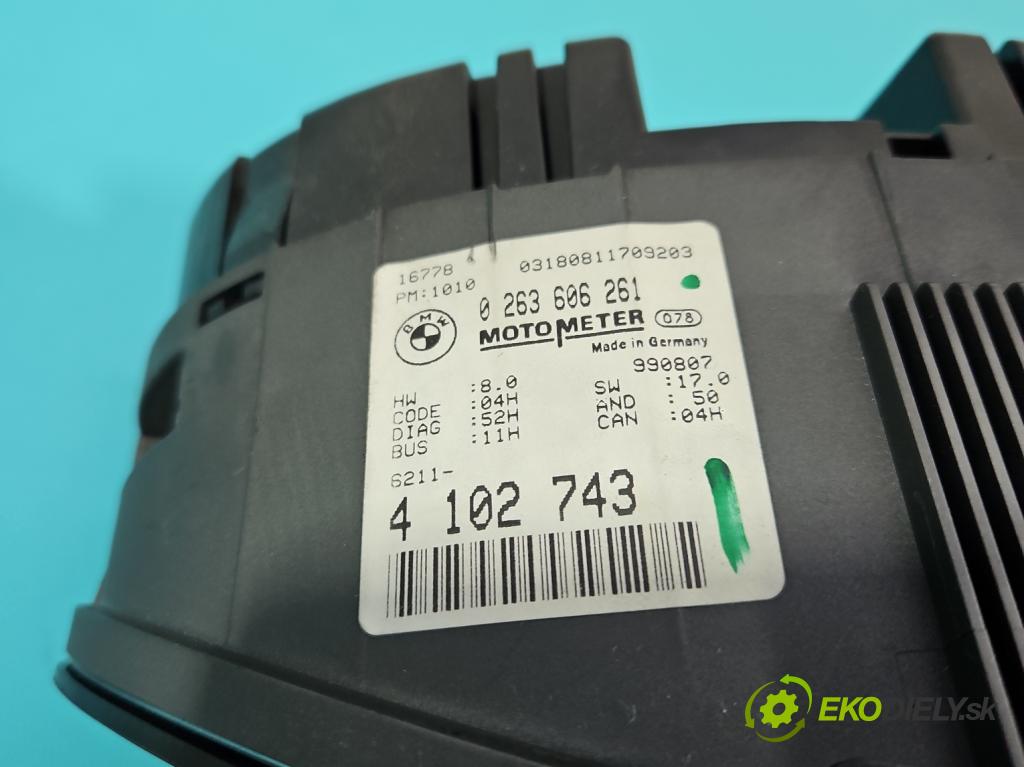 Bmw 3 E46 1998-2007 1.9 8V 118 hp manual 87 kW 1895 cm3 4- Přístrojová deska 4102743 (Přístrojová deska)