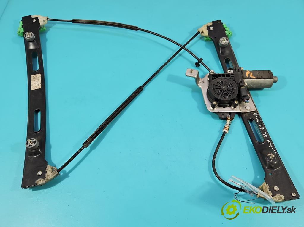 Bmw 3 E46 1998-2007 1.8 16V 116 HP manual 85 kW 1796 cm3 3- mechanizmus okna predné ľavý 8251349