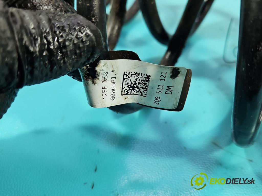 Skoda Scala 2019- 1.5 TSI 150 HP manual 110 kW 1498 cm3 5- Pružiny: zadné komplet 2Q0511121