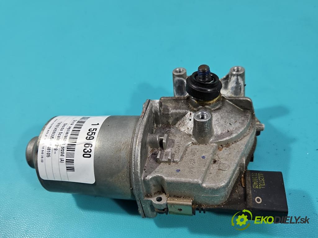 Skoda Scala 2019- 1.5 TSI 150 HP manual 110 kW 1498 cm3 5- motor stieračov predné 2GM955119B