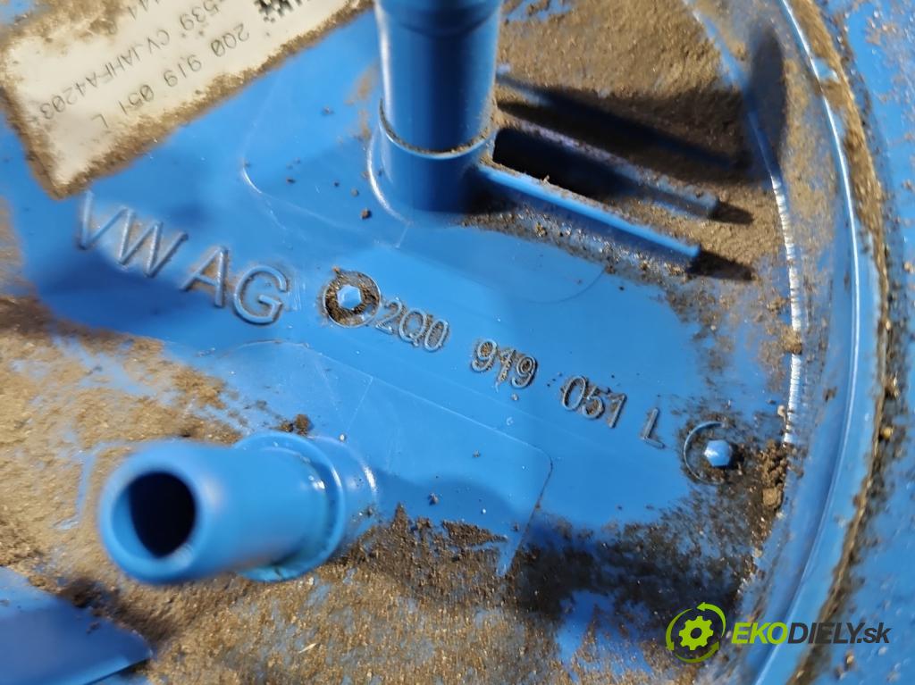 Skoda Scala 2019- 1.5 TSI 150 hp manual 110 kW 1498 cm3 5- čerpadlo paliva 2Q0919051L