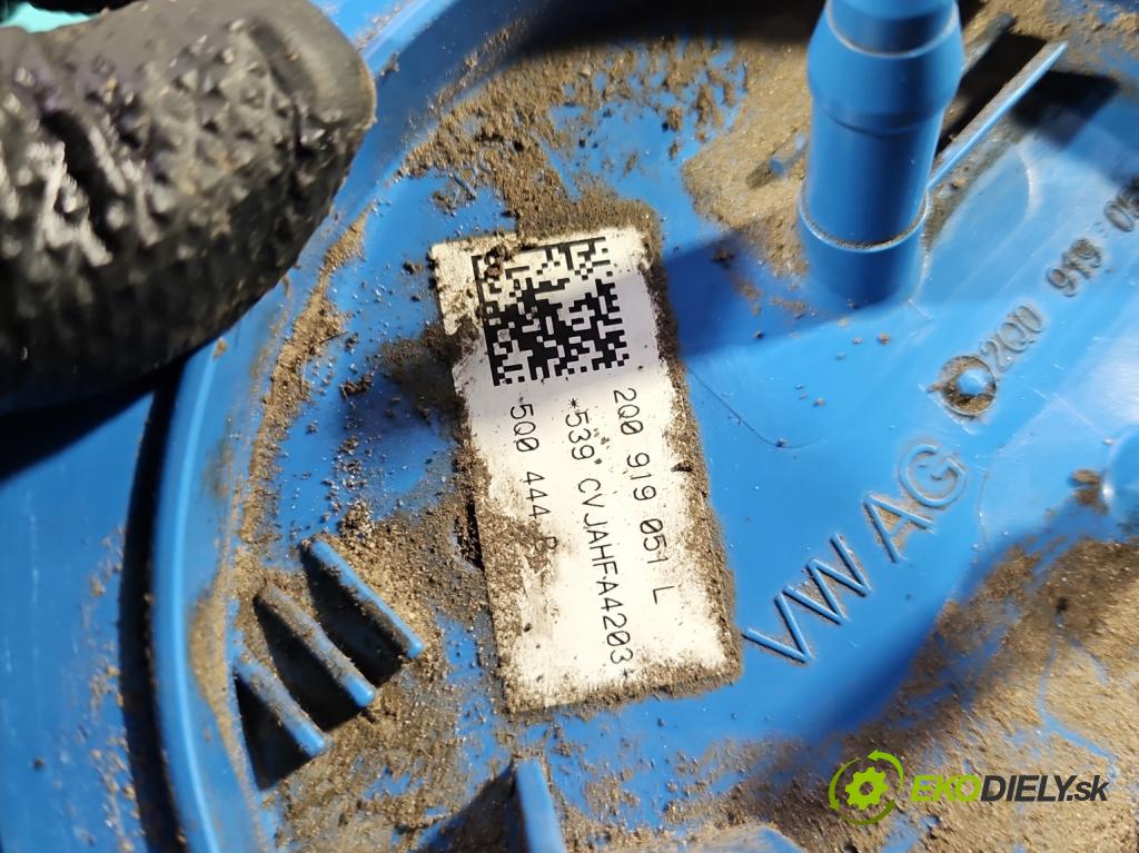 Skoda Scala 2019- 1.5 TSI 150 hp manual 110 kW 1498 cm3 5- čerpadlo paliva 2Q0919051L