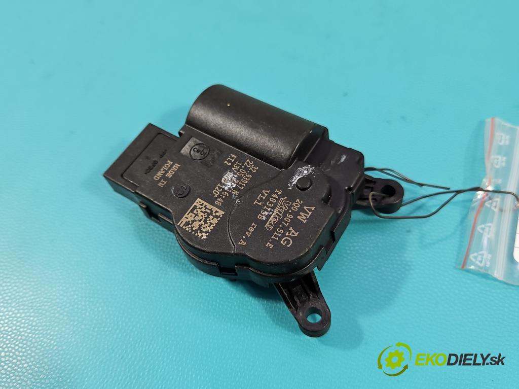 Skoda Scala 2019- 1.5 TSI 150 HP manual 110 kW 1498 cm3 5- motor: kúrenia 2Q0907511E