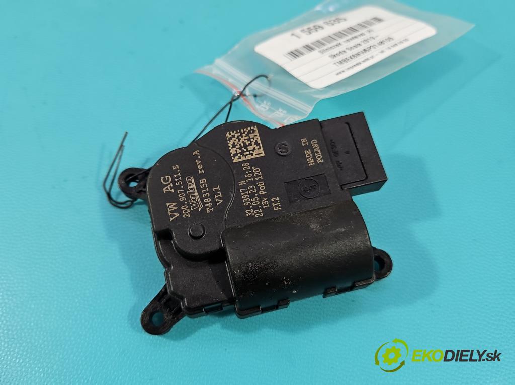 Skoda Scala 2019- 1.5 TSI 150 hp manual 110 kW 1498 cm3 5- motorek topení 2Q0907511E