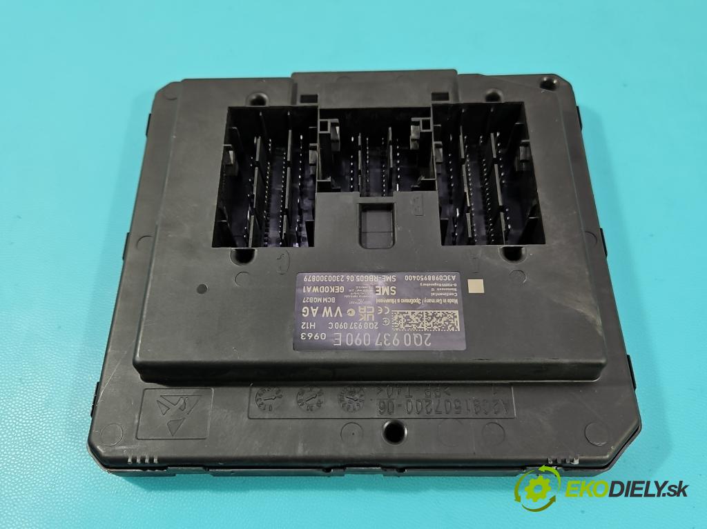 Skoda Scala 2019- 1.5 TSI 150 HP manual 110 kW 1498 cm3 5- riadiaca jednotka komfortu 2Q0937090E