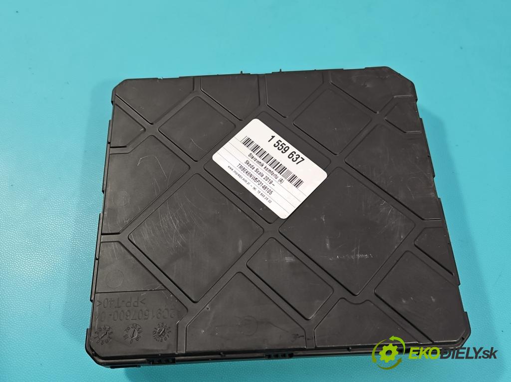 Skoda Scala 2019- 1.5 TSI 150 HP manual 110 kW 1498 cm3 5- riadiaca jednotka komfortu 2Q0937090E