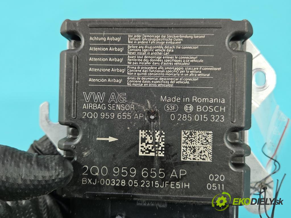 Skoda Scala 2019- 1.5 TSI 150 HP manual 110 kW 1498 cm3 5- riadiaca jednotka vankúše: 2Q0959655AP