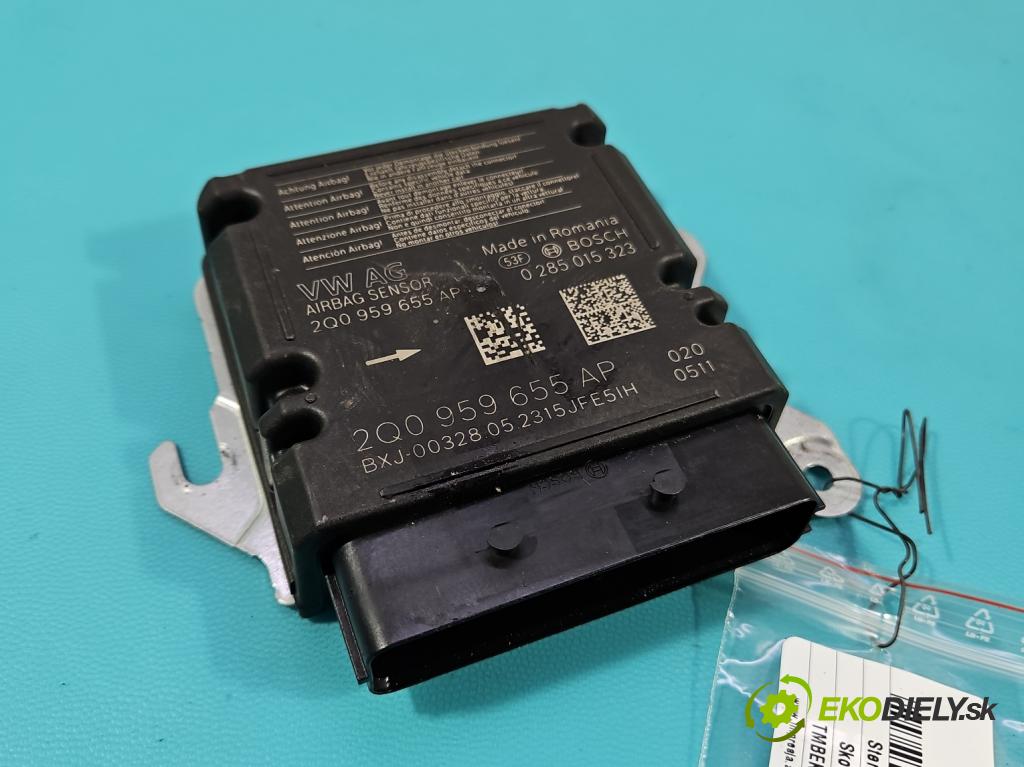 Skoda Scala 2019- 1.5 TSI 150 HP manual 110 kW 1498 cm3 5- riadiaca jednotka vankúše: 2Q0959655AP