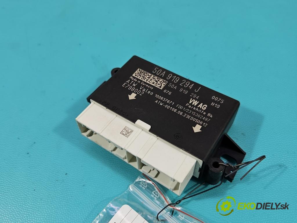 Skoda Scala 2019- 1.5 TSI 150 HP manual 110 kW 1498 cm3 5- riadiaca jednotka parkovaní: 5QA919294J