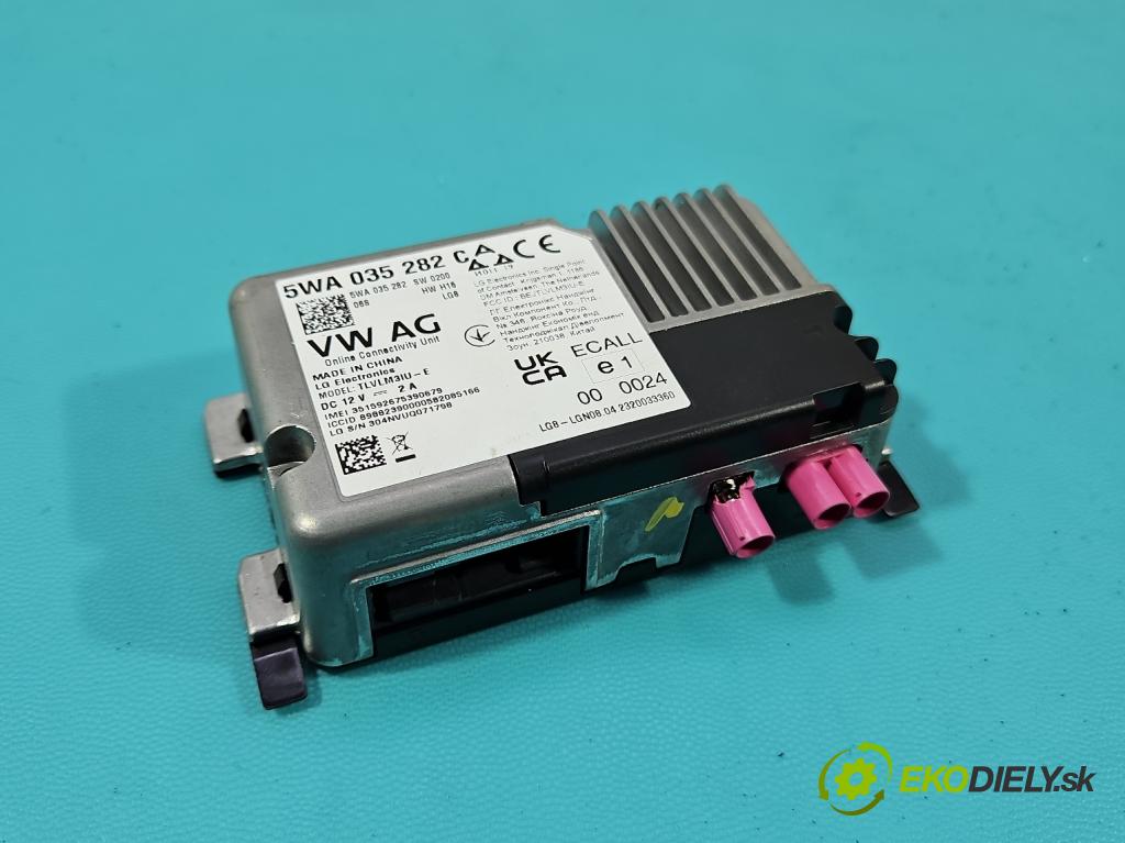 Skoda Scala 2019- 1.5 TSI 150 HP manual 110 kW 1498 cm3 5- riadiaca jednotka ostatné 5WA035282C