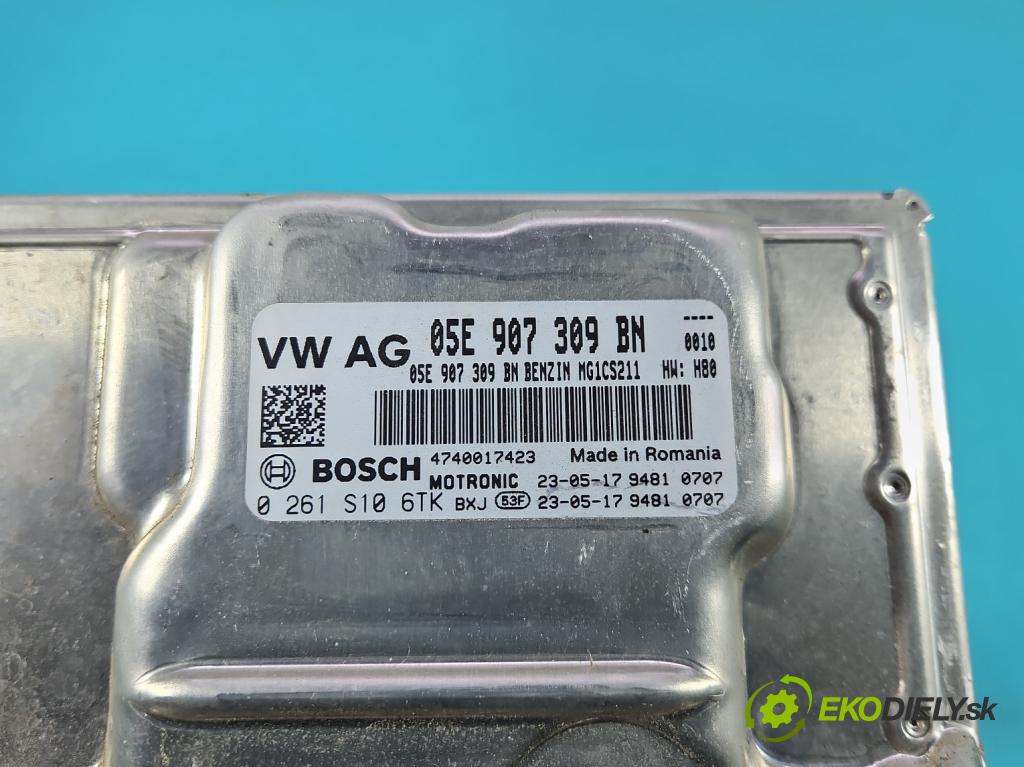 Skoda Scala 2019- 1.5 TSI 150 HP manual 110 kW 1498 cm3 5- riadiaca jednotka motora 05E907309BN