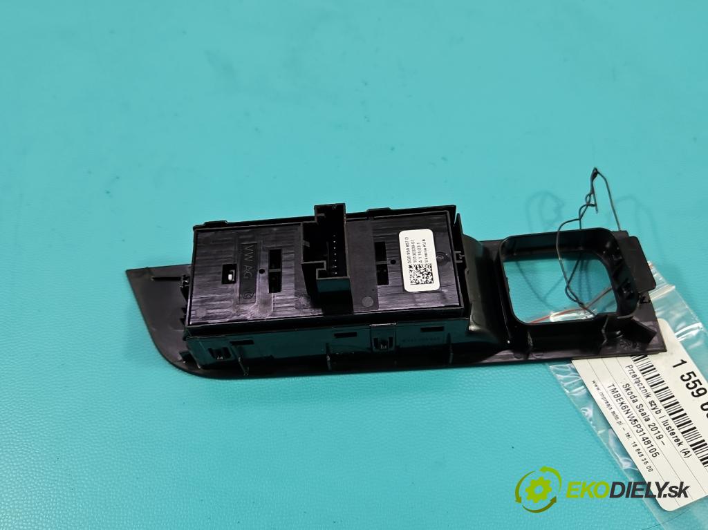 Skoda Scala 2019- 1.5 TSI 150 HP manual 110 kW 1498 cm3 5- prepínač okien spätných zrkadiel 5G0959857D