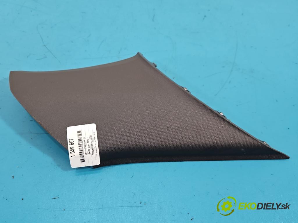 Skoda Scala 2019- 1.5 TSI 150 HP manual 110 kW 1498 cm3 5- kryt plast 657867245A