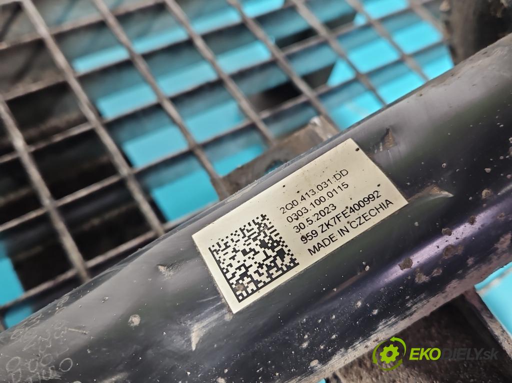 Skoda Scala 2019- 1.5 TSI 150 HP manual 110 kW 1498 cm3 5- tlmič predné ľavý 2Q0413031DD (Kľučka dverí ostatné)