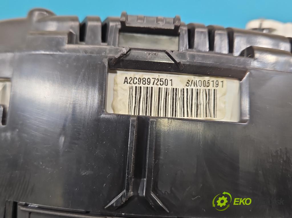 DS 4 2015-2020 2.0 hdi 181KM automatic 133 kW 1997 cm3 5- Přístrojová deska A2C98972501 (Přístrojová deska)