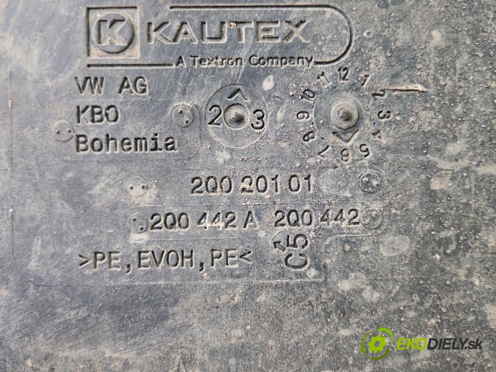 Skoda Scala 2019- 1.5 TSI 150 hp manual 110 kW 1498 cm3 5- Nádrž: paliva 2Q020101 (Palivová nádrž)