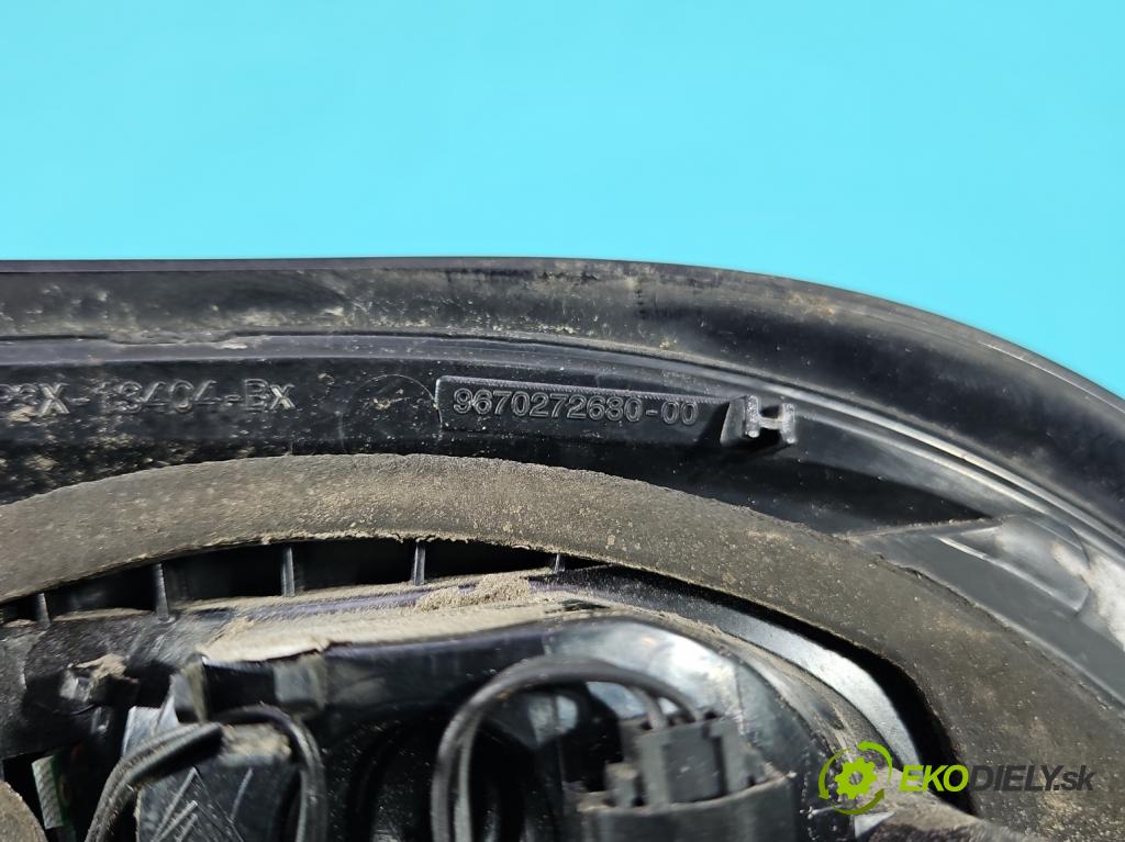 DS 4 2015-2020 2.0 hdi 181KM automatic 133 kW 1997 cm3 5- svetlo / reflektor zadné pravé 9670272680 (Kľučka dverí ostatné)