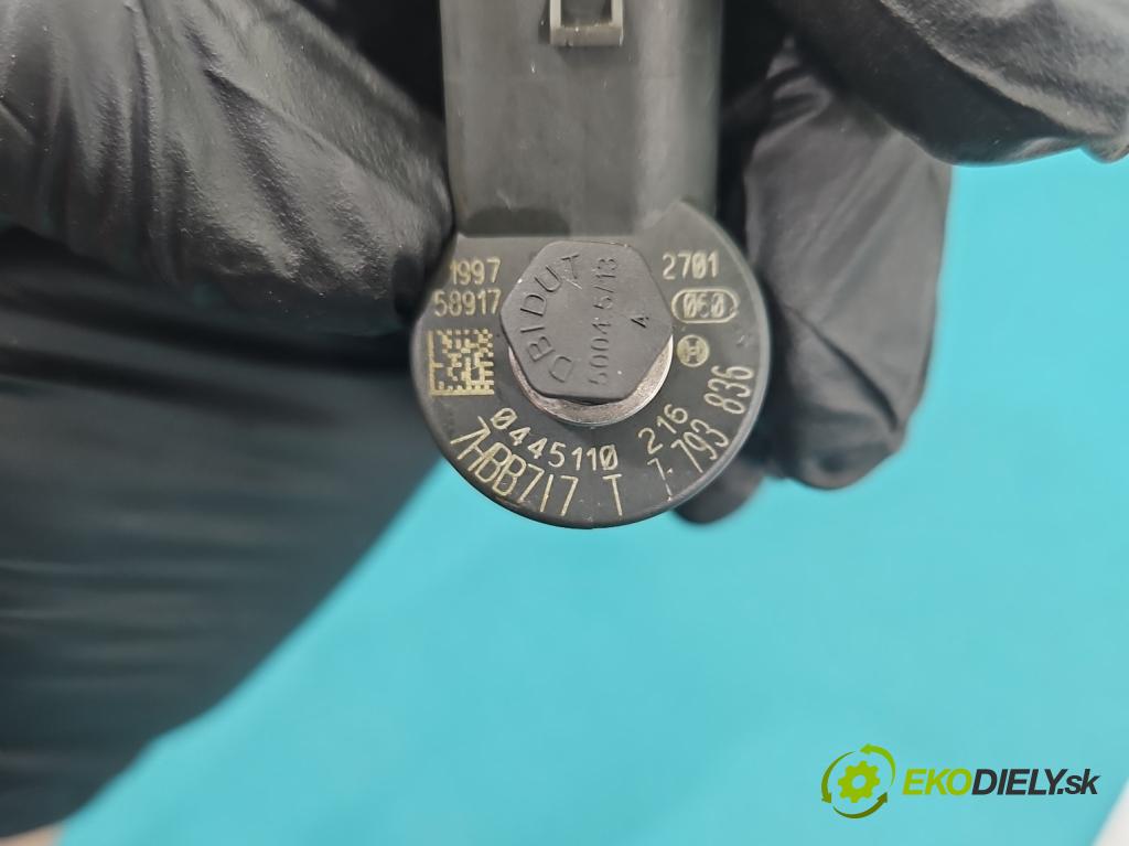 Bmw X3 E83 2003-2010 2.0d 150 HP manual 110 kW 1995 cm3 5- vstrek 0445110216 (Vstrekovač paliva)