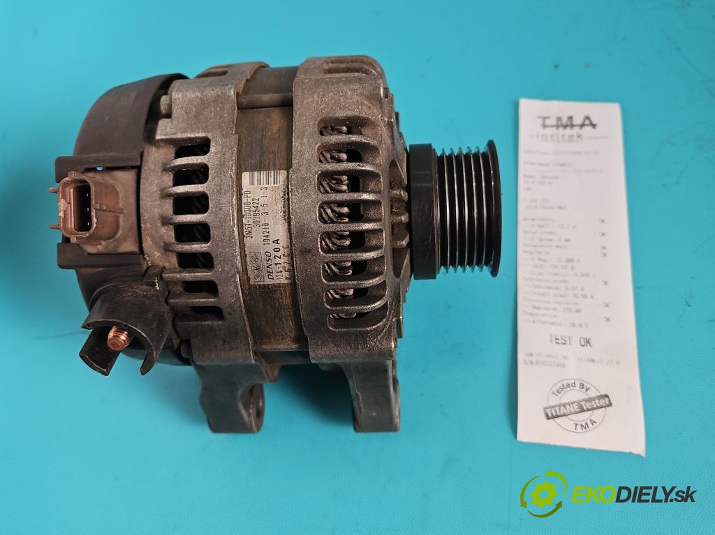 Ford Focus Mk2 2004-2011 1.6 tdci 109 hp manual 80 kW 1560 cm3 5- Alternator 3M5T-10300-PD (Alternátor)