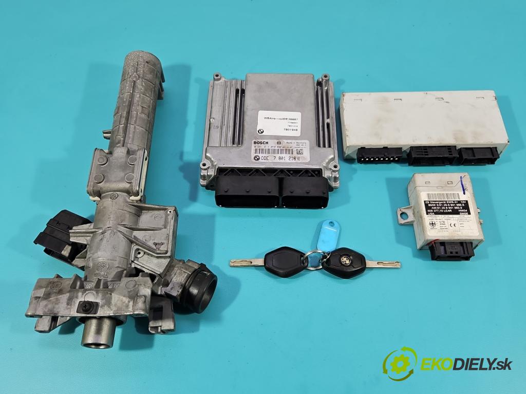 Bmw X3 E83 2003-2010 2.0d 150 hp manual 110 kW 1995 cm3 5- řídící jednotka motoru 7801216