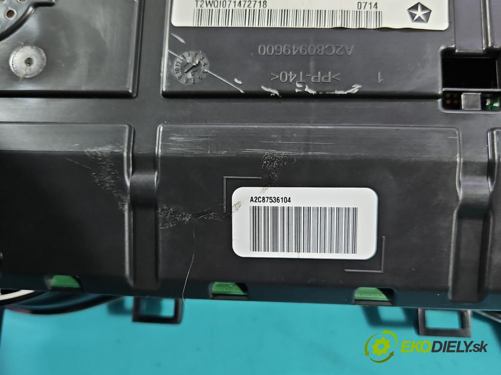 Jeep Cherokee KL 2013-2023 2.0 multijet 140 hp manual 103 kW 1956 cm3 5- Přístrojová deska P68105885AG (Přístrojová deska)