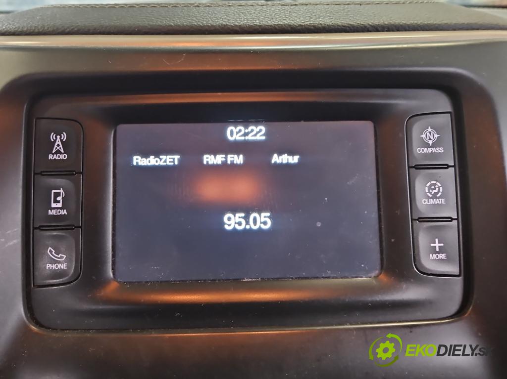 Jeep Cherokee KL 2013-2023 2.0 multijet: 140 HP manual 103 kW 1956 cm3 5- Radio originál P05091377AE