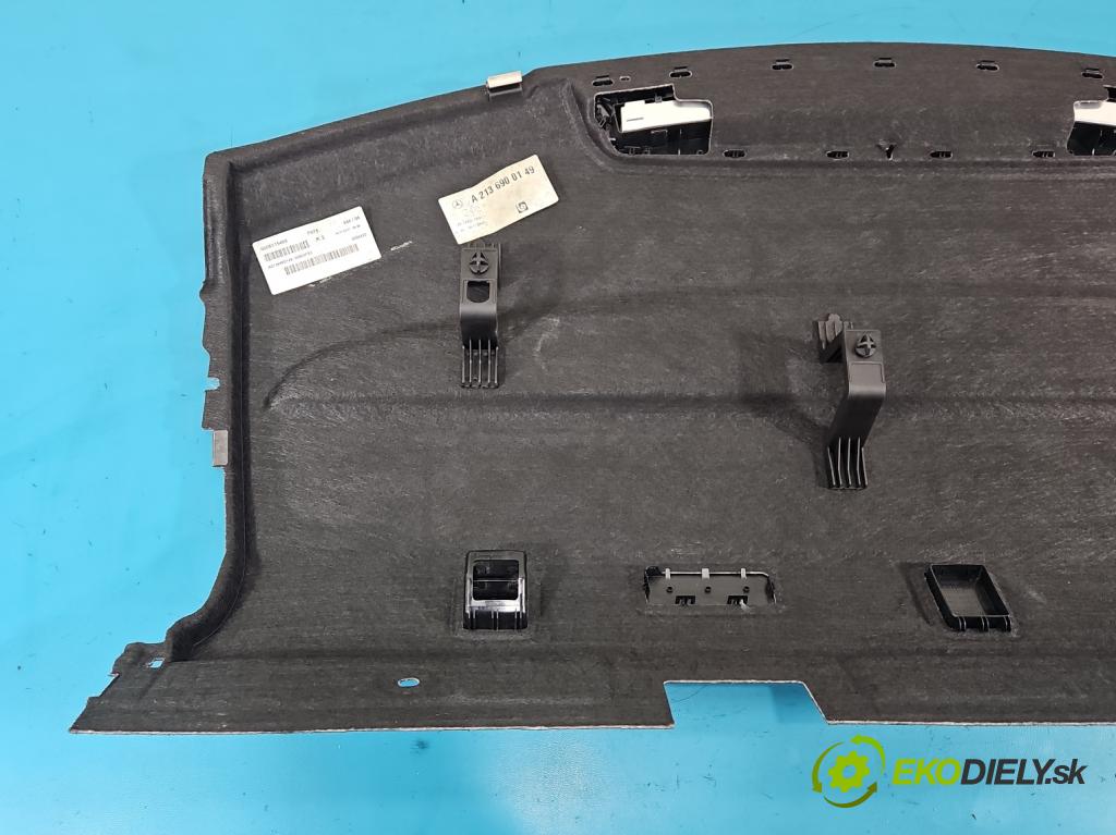 Mercedes E W213 2016-2023 2.0 CDI 194KM automatic 143 kW 1950 cm3 4- pláto zadní A2136900149 (Kryt zavazadlového prostoru)