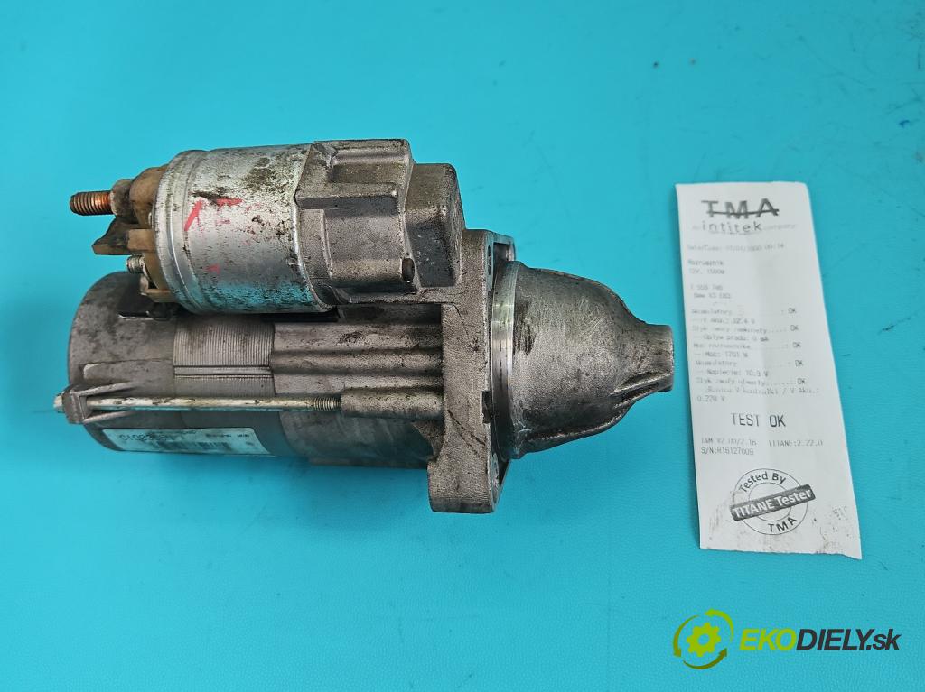 Bmw X3 E83 2003-2010 2.0d 150 hp manual 110 kW 1995 cm3 5- startér: D7G4 (Startér)